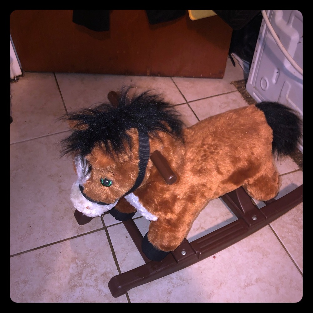kids rocking horse